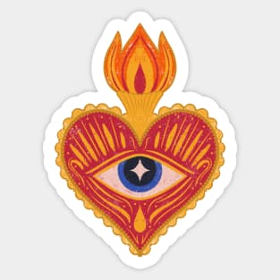 Sacred Heart Sticker